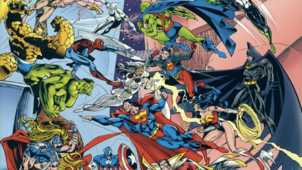 marvel-and-dc-crossover-comics-republish 2024 re releasing