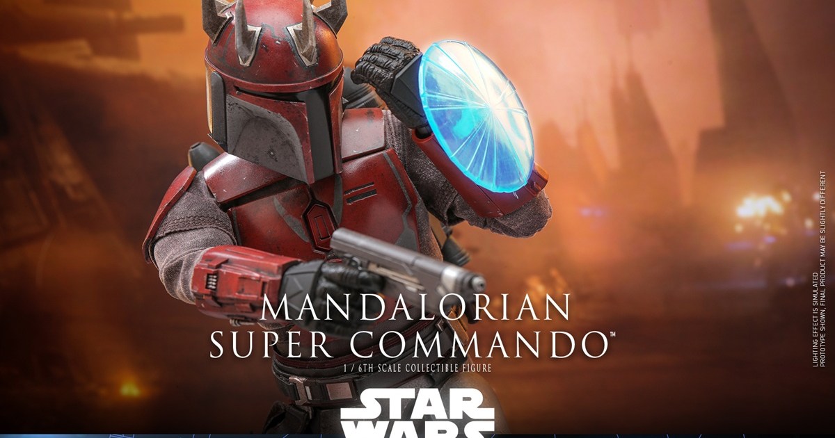 Figurine à collectionner Star Wars Mandalorian Super Commando Sideshow disponible en précommande
