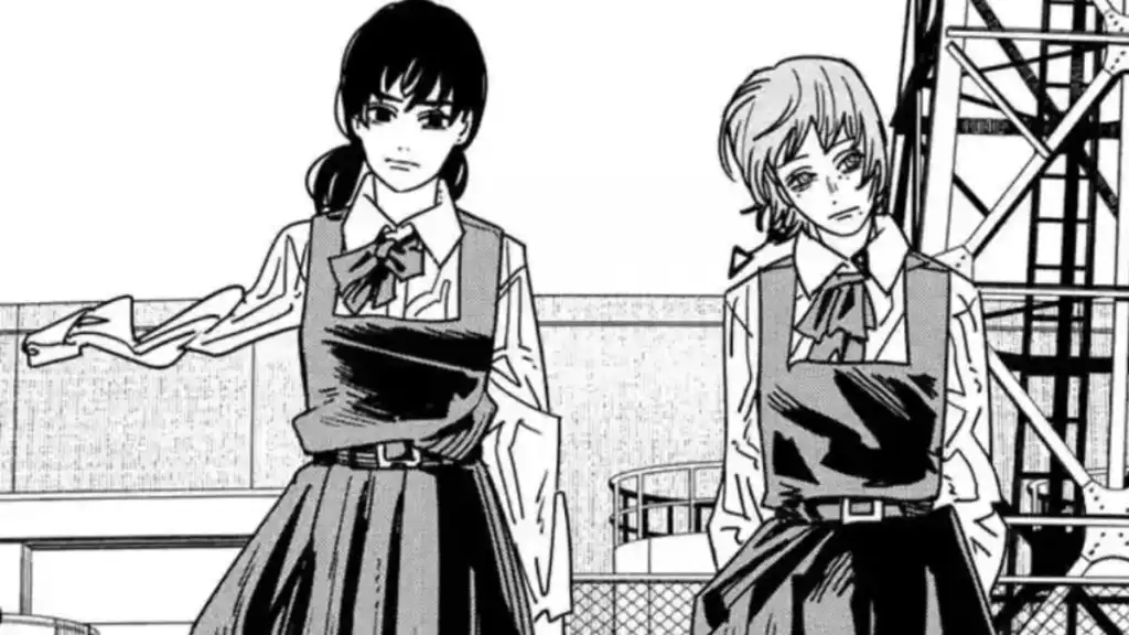 Asa and Fami in Chainsaw Man Chapter 157