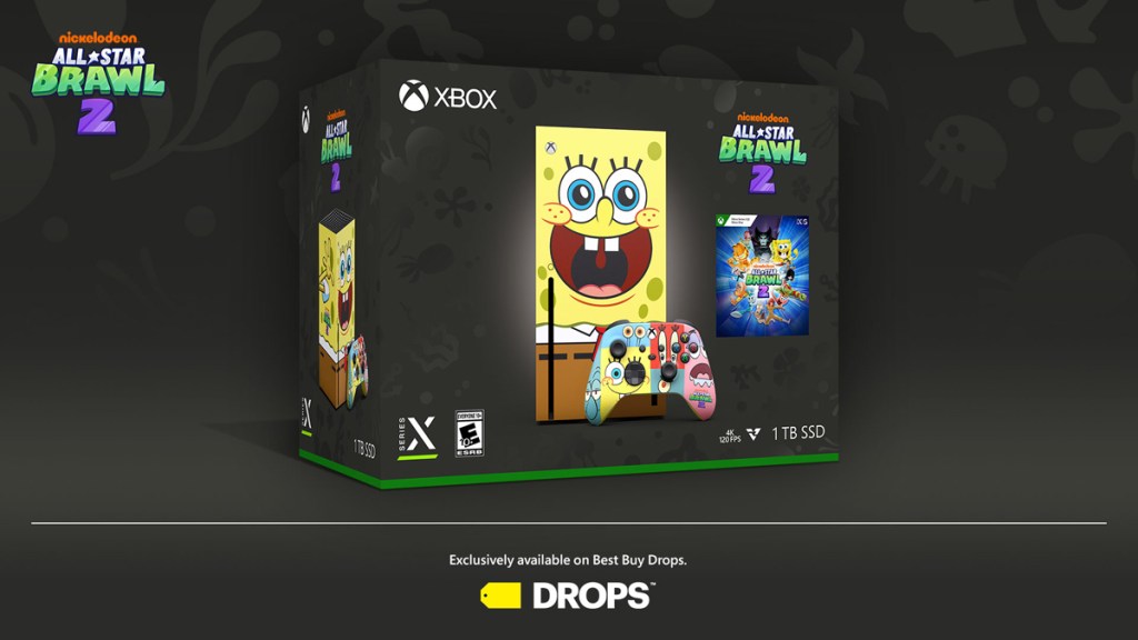 SpongeBob Xbox console BestBuy