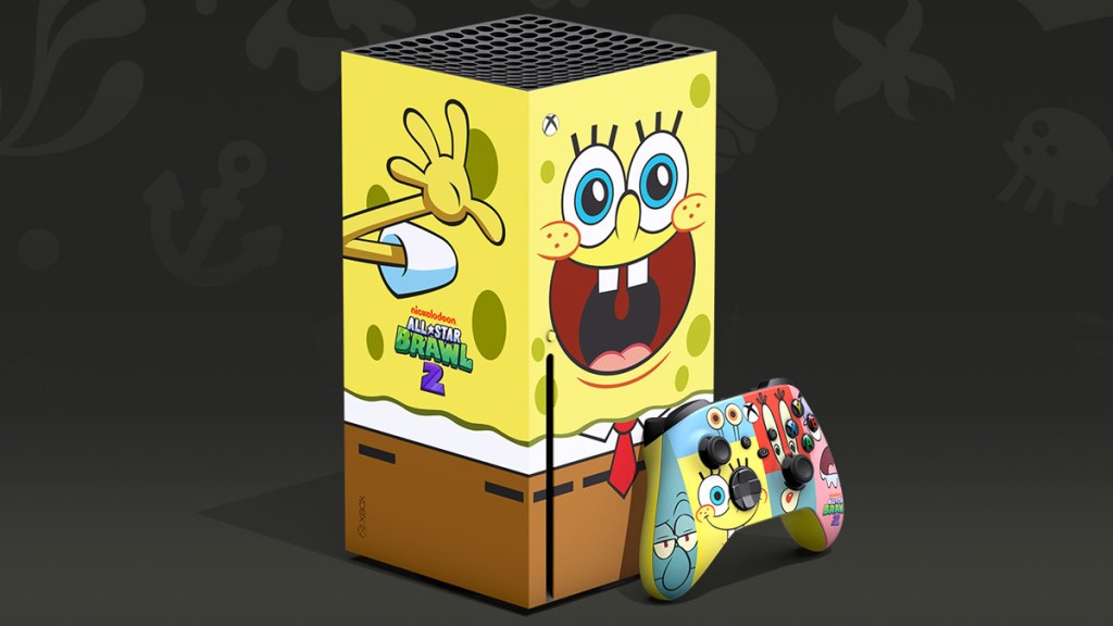 SpongeBob Xbox console