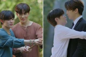 Nat Natasitt Uareksit, Gun Thapanawat Kaewbumrung, and Max Kornthas Rujeerattanavorapan in Two Worlds EP 1 & EP 2