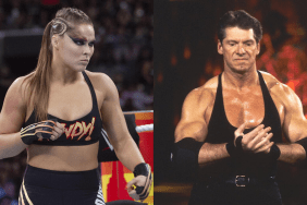 Ronda Rousey and Vince McMahon