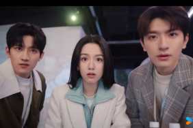 Zhan Yu, Zhou Ye and Lin Yi stare into the camera
