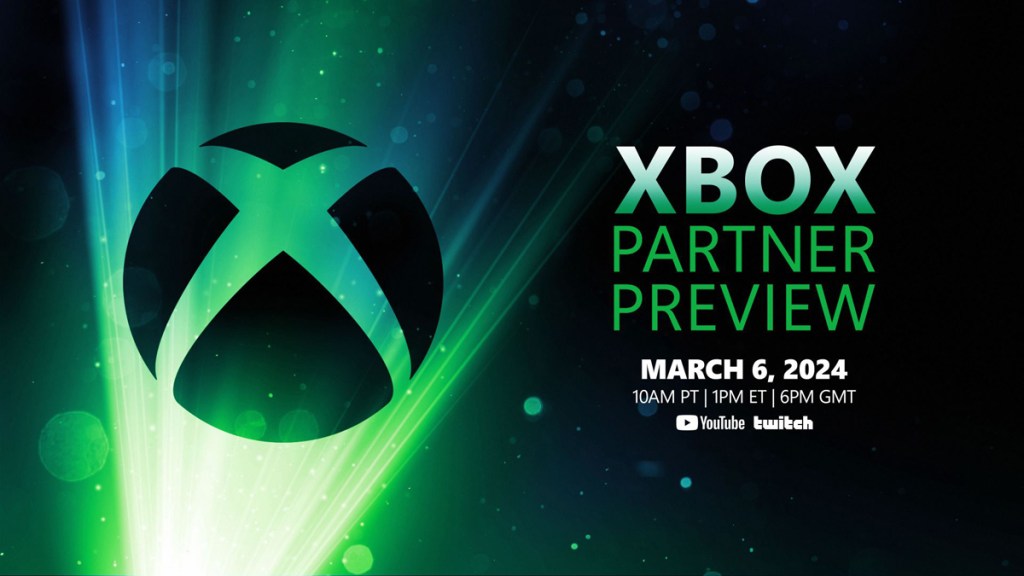 Xbox Partner Preview announced for March 6