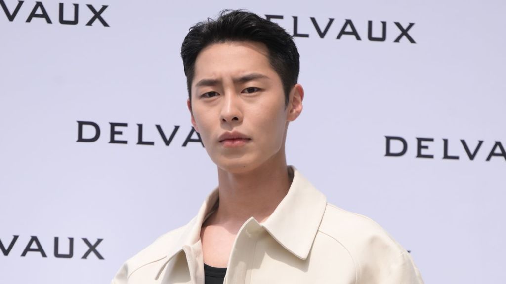 Lee Jae-Wook at DELVAUX renewal opening event 2023