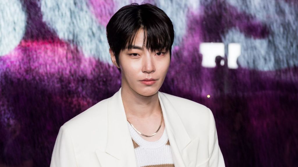 Hwang In-Youp at the Boss Spring/Summer 2023 Miami Runway Show