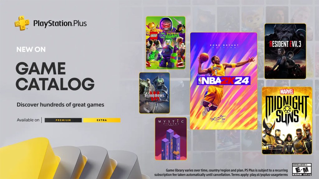 PlayStation Plus new games March