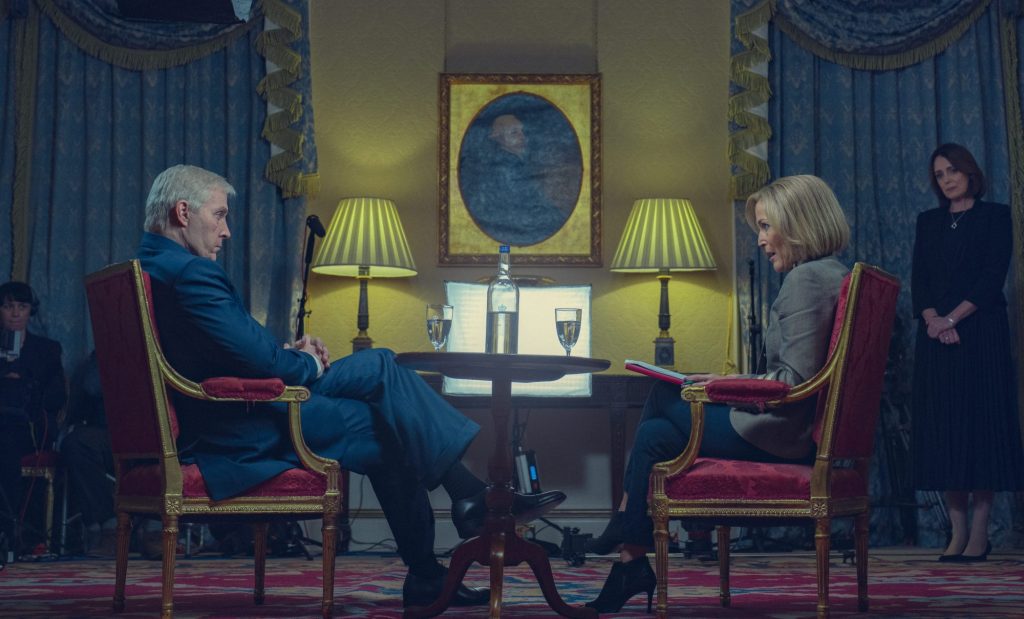 Trailer de A Grande Entrevista: Gillian Anderson lidera o próximo drama da família real da Netflix