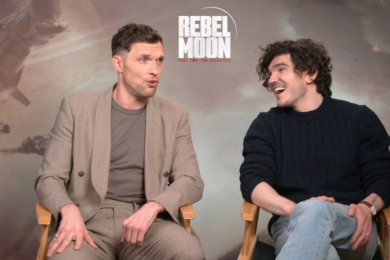 Ed Skrein & Fra Fee Rebel Moon Interview