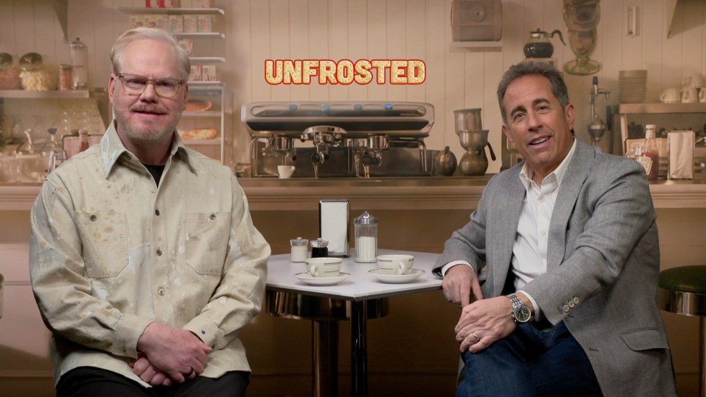 Jerry Seinfeld & Jim Gaffigan discutent du film hilarant Unfrosted sur Netflix