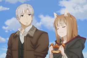 Kraft Lawrence and Holo in Spice and Wolf: The Merchant Meets the Wise Wolf