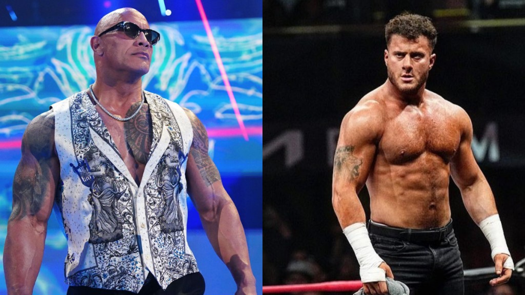 The Rock and MJF