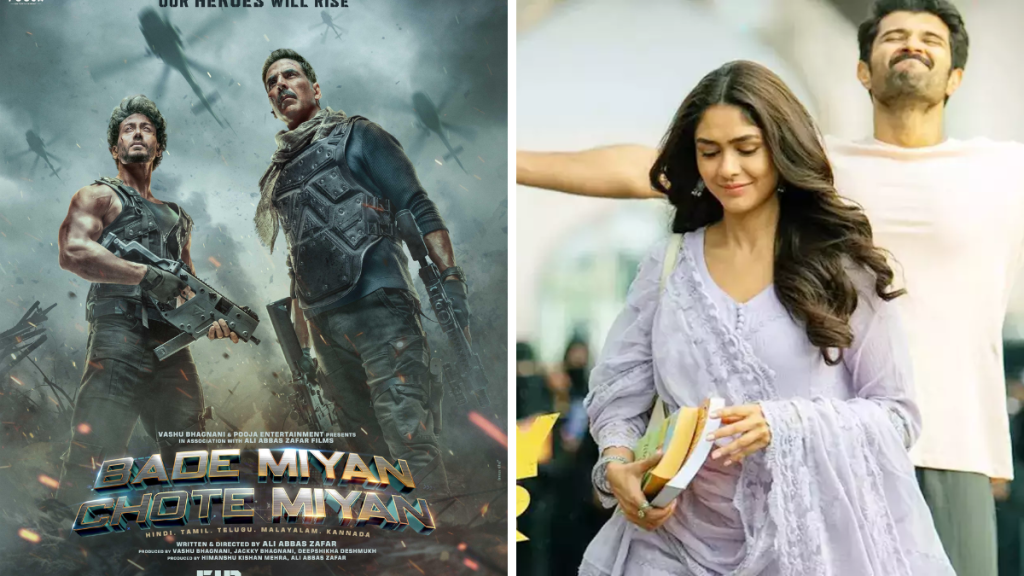 Upcoming Indian Movie Releases in April 2024: Bade Miyan Chote Miyan, Family Star & Others