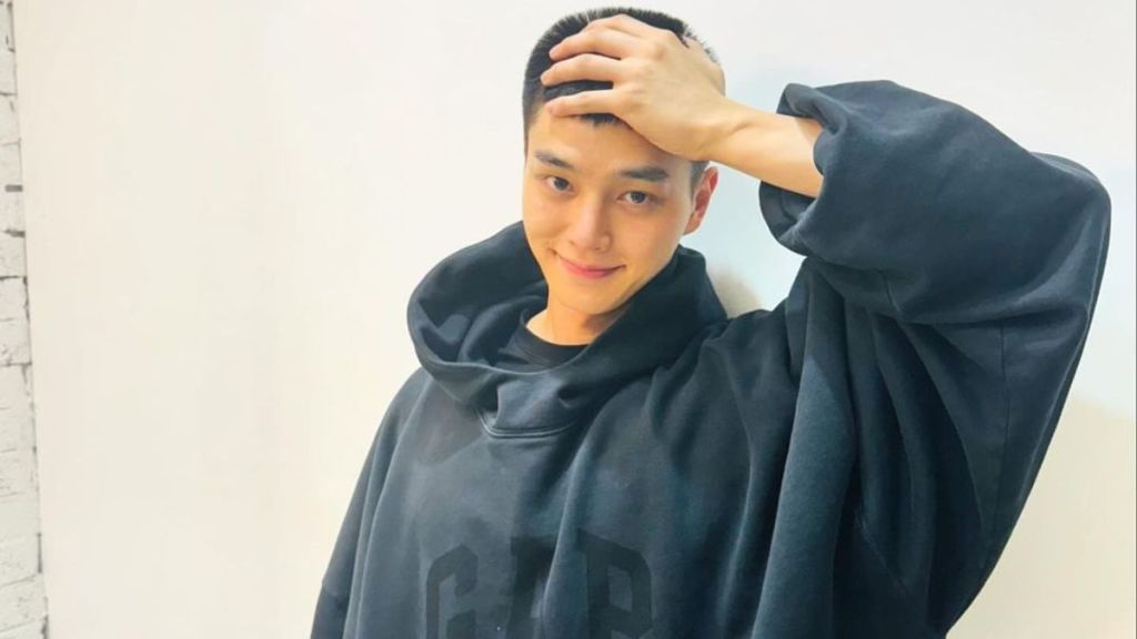 My Demon Actor Song Kang Reveals Buzz Cut Photo on Instagram Ahead of Military Enlistment