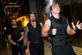 The Shield backstage at WWE