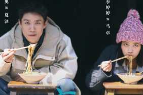 Zhou Cheng Ao and Li Ting Ting eat noodles