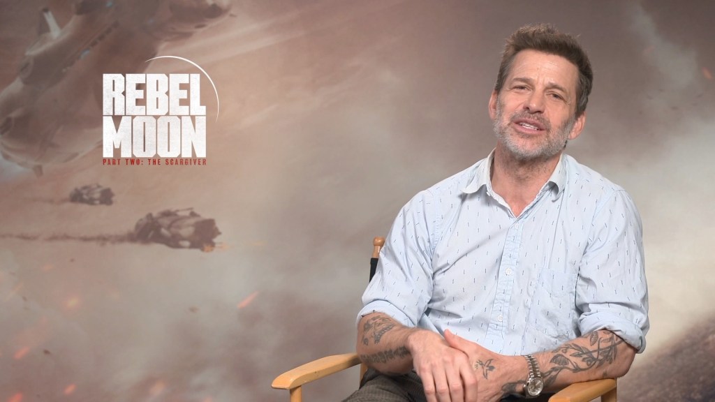 Rebel Moon Part Two Interview: Zack Snyder on Pacing & Expanding a World