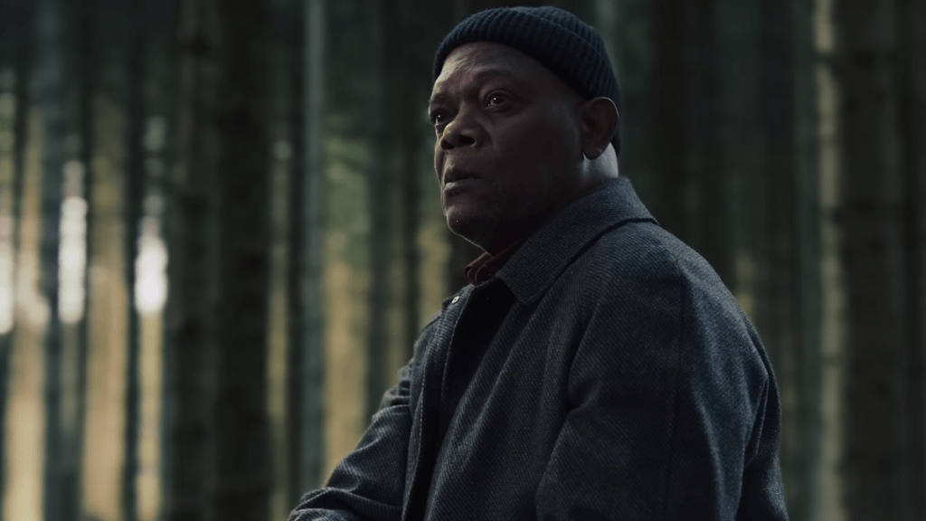 Exclusive Damaged Clip Shows Samuel L. Jackson Making a Call