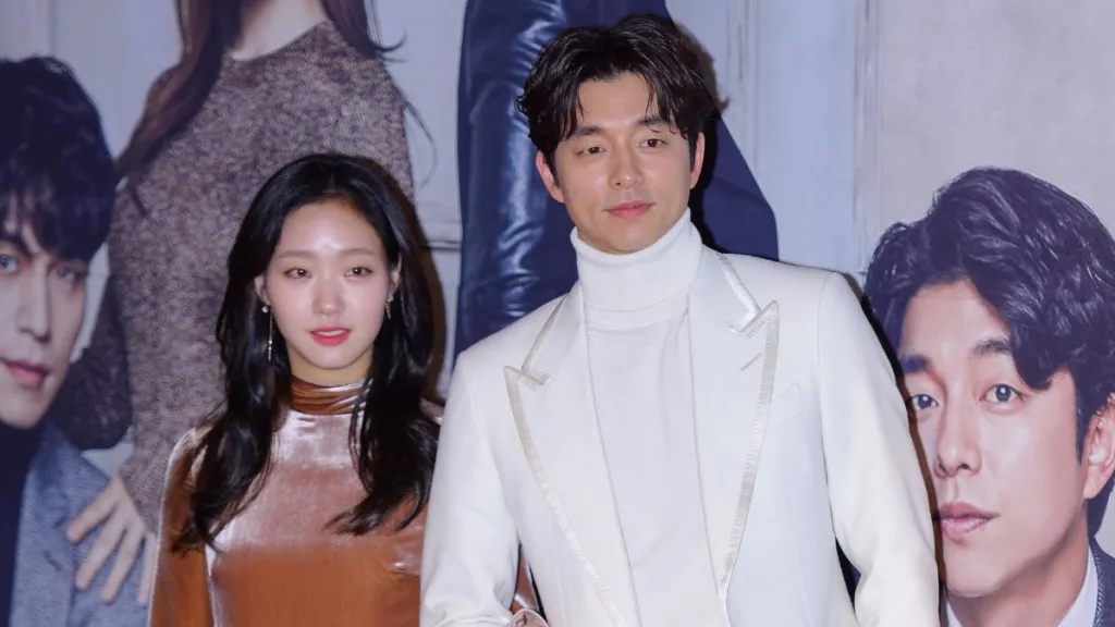 Kim Go-Eun and Gong Yoo at Guardian: The Lonely and Great God press conference