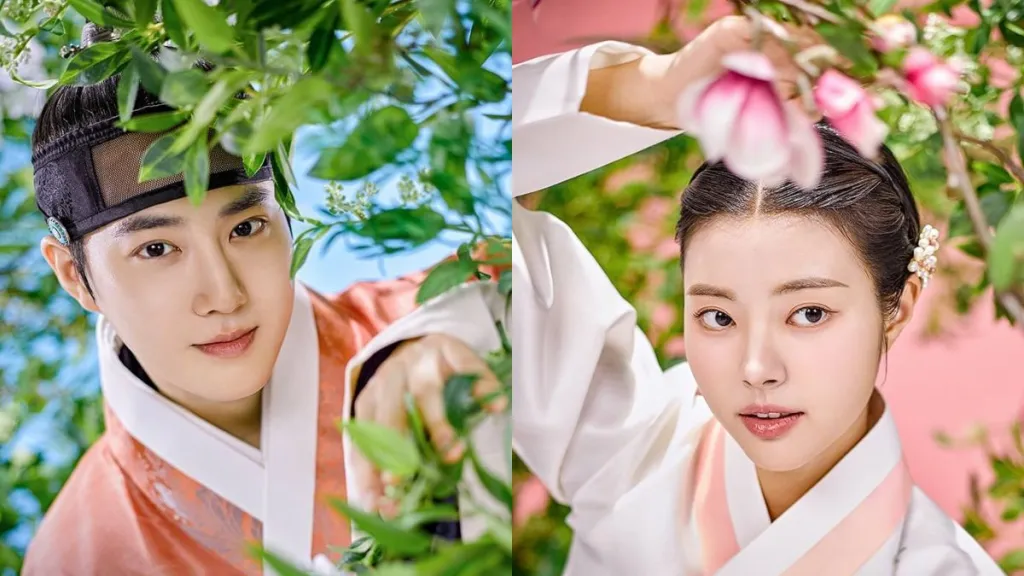 Suho and Hong Ye-Ji from Missing Crown Prince