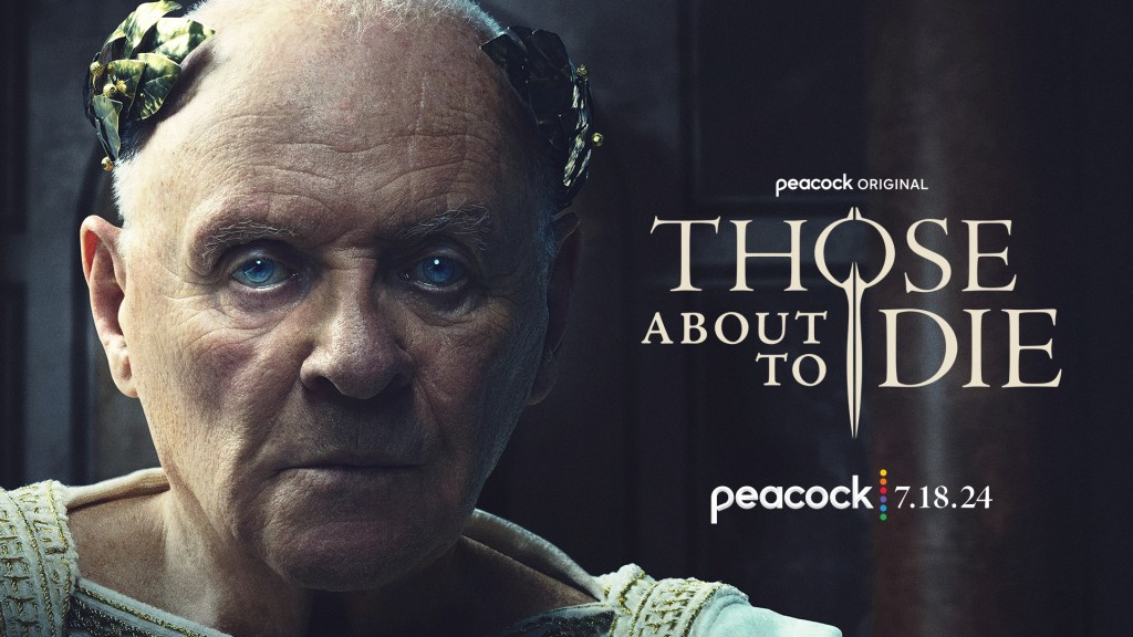 Those About to Die Teaser Trailer Previews Peacock's Anthony Hopkins Gladiator Series