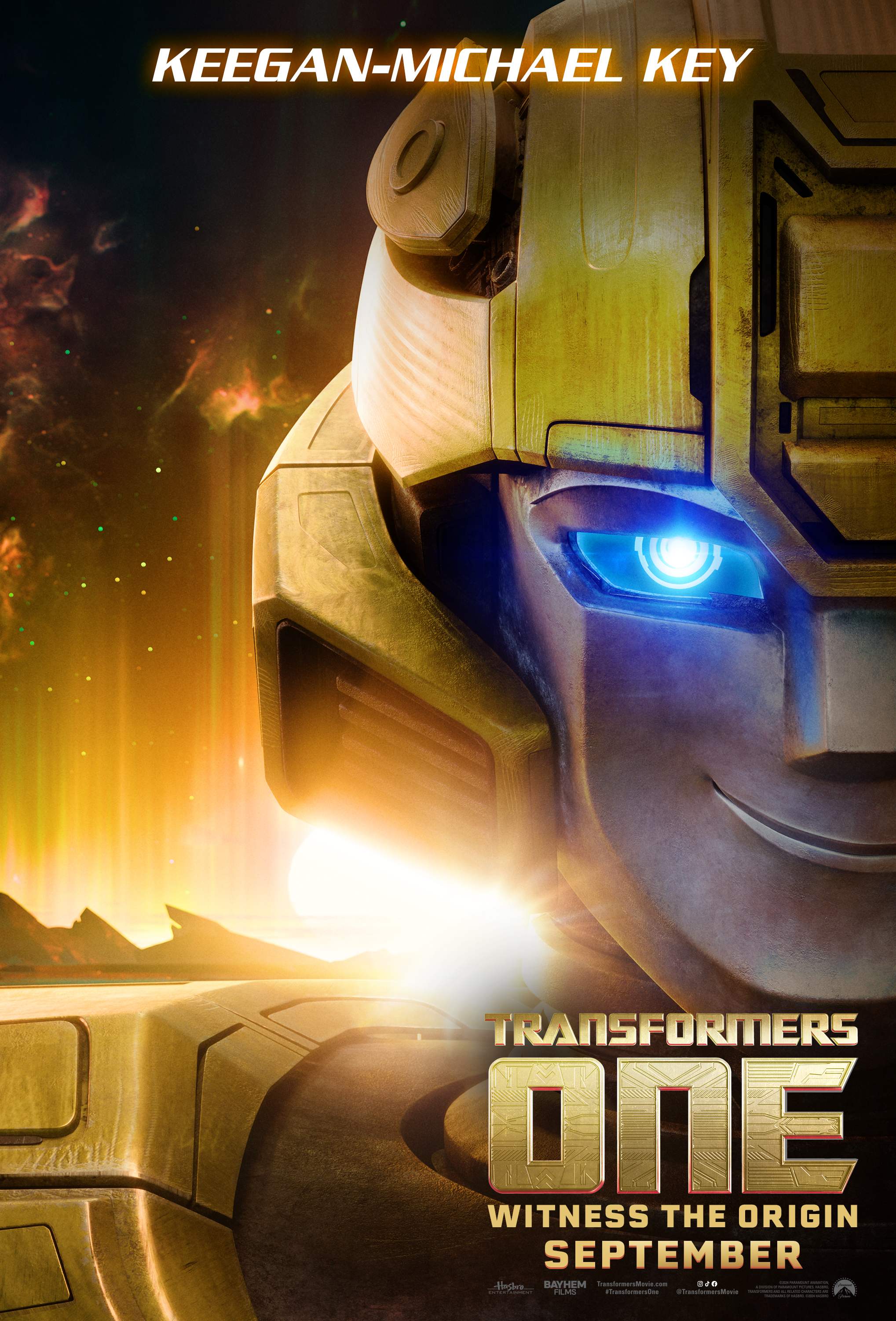 Transformers One Posters Showcase Star-Studded Cast for Origin Movie