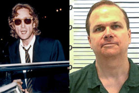 John Lennon and his killer Mark David Chapman