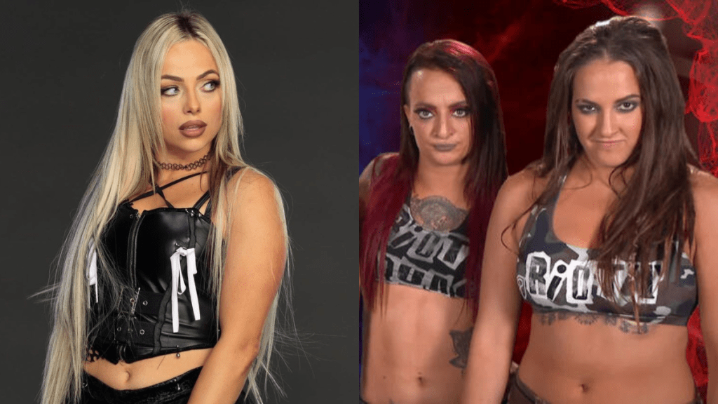 WWE's former faction Riott Squad member Liv Morgan, Sarah Logan and Ruby Soho