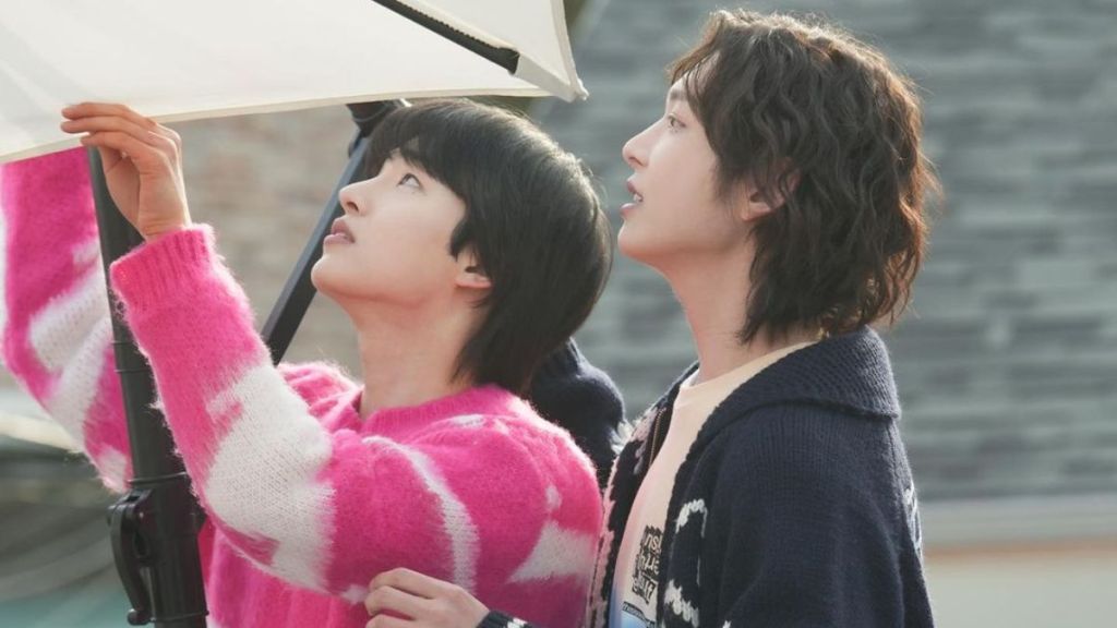 Kim Sung-Hyun and Nam Shi-An from Boys Be Brave