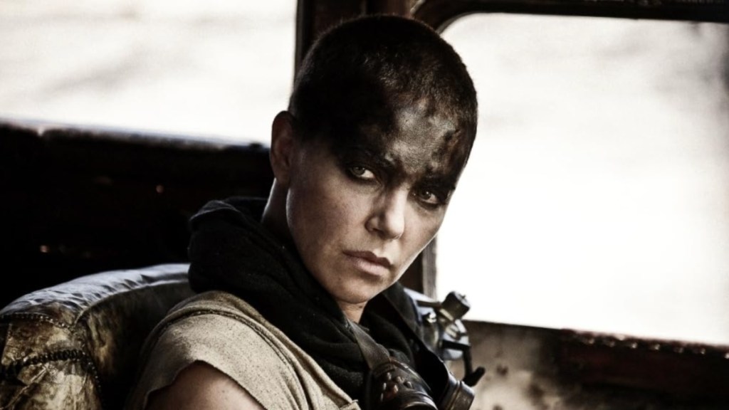 Charlize Theron as Furiosa in Mad Max: Fury Road.