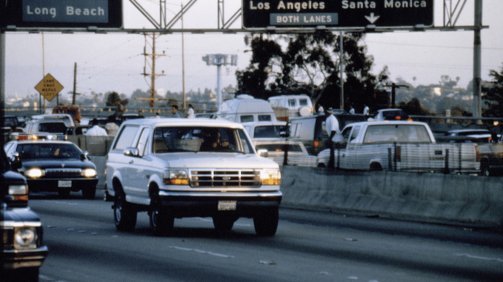 When and Where Did the OJ Simpson Car Chase Take Place?