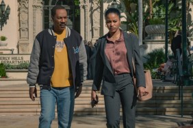 Eddie Murphy and Taylour Paige in Beverly Hills Cops Axel F.