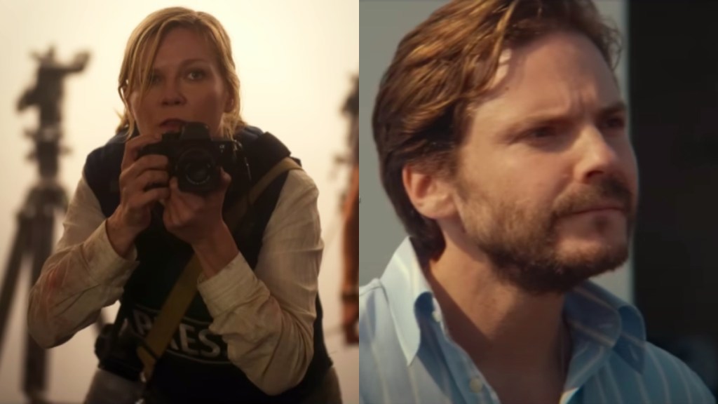 Kirsten Dunst and Daniel Brühl