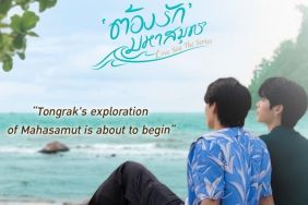Fort Thitipong and Peat Wasuthorn in Love Sea The Series poster