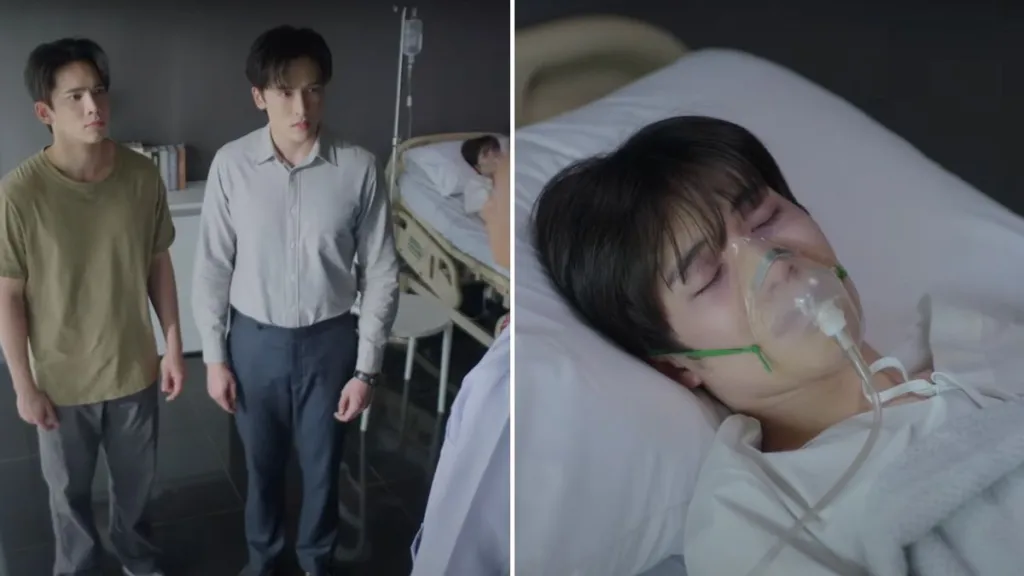 Thai BL Series Two Worlds Episode 9 Trailer: Nat Natasitt Fights for His Life
