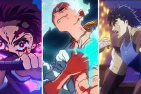 Tanjiro in Demon Slayer, Luffy in One Piece, Jonathan in JoJo's Bizarre Adventure