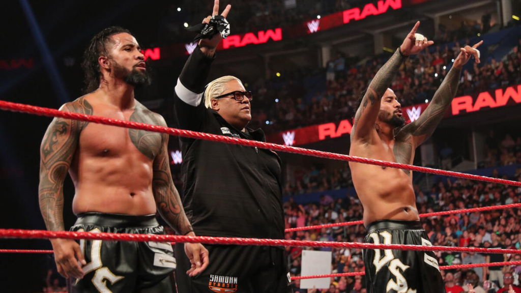 The Usos and Rikishi