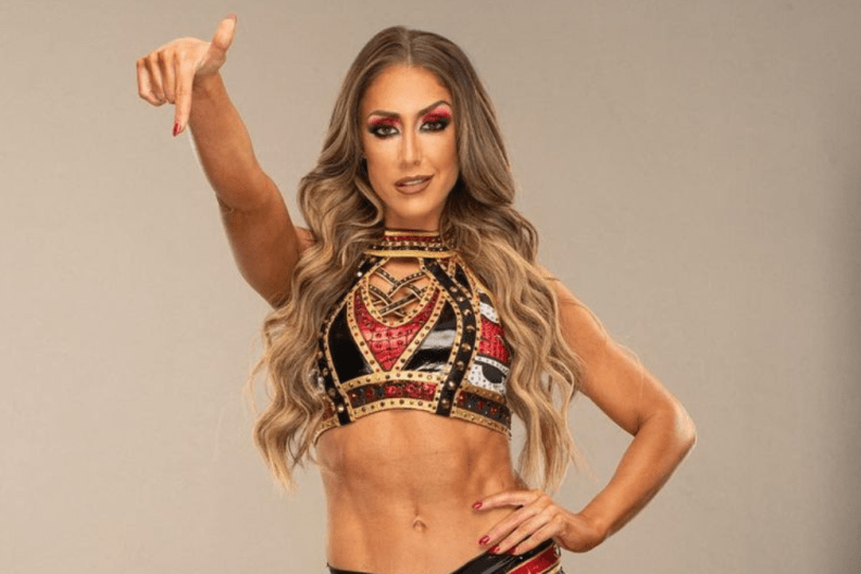 Former Women's Champion Britt Baker was not in action at AEW Double or Nothing