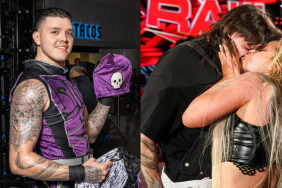 Liv Morgan and Dominik Mysterio shared a kiss on WWE RAW