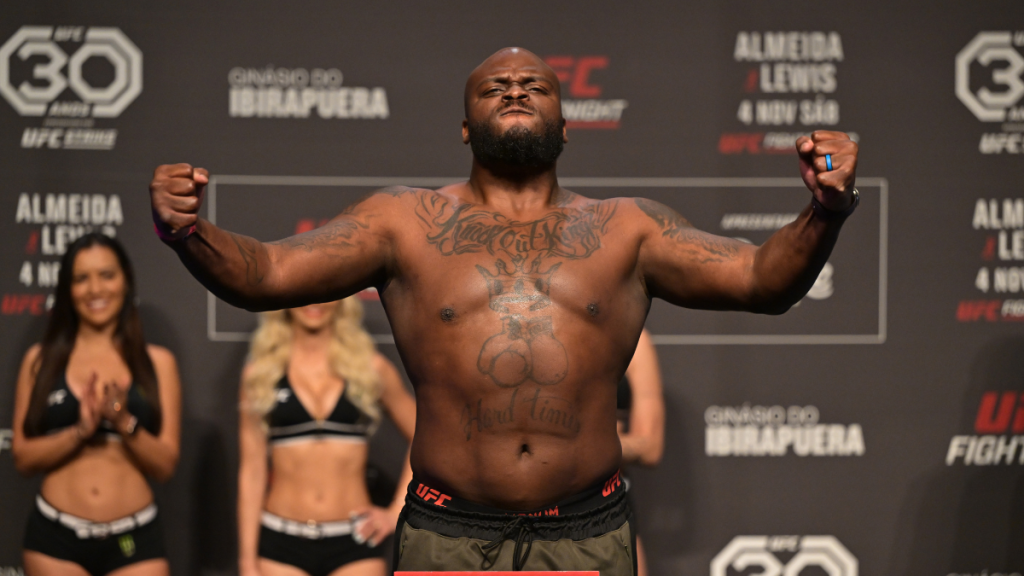 UFC Heavyweight Fighter Derrick Lewis Teases Potential WWE Move