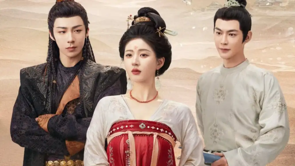 Liu Yuning, Zhao Lusi and Tang Xiao Tian in The Story of Pearl Girl
