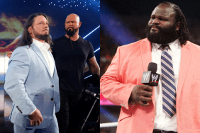 Former WWE Champion AJ Styles and Mark Henry