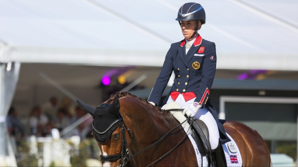 Charlotte Dujardin video Paris Olympics Good Morning Britain