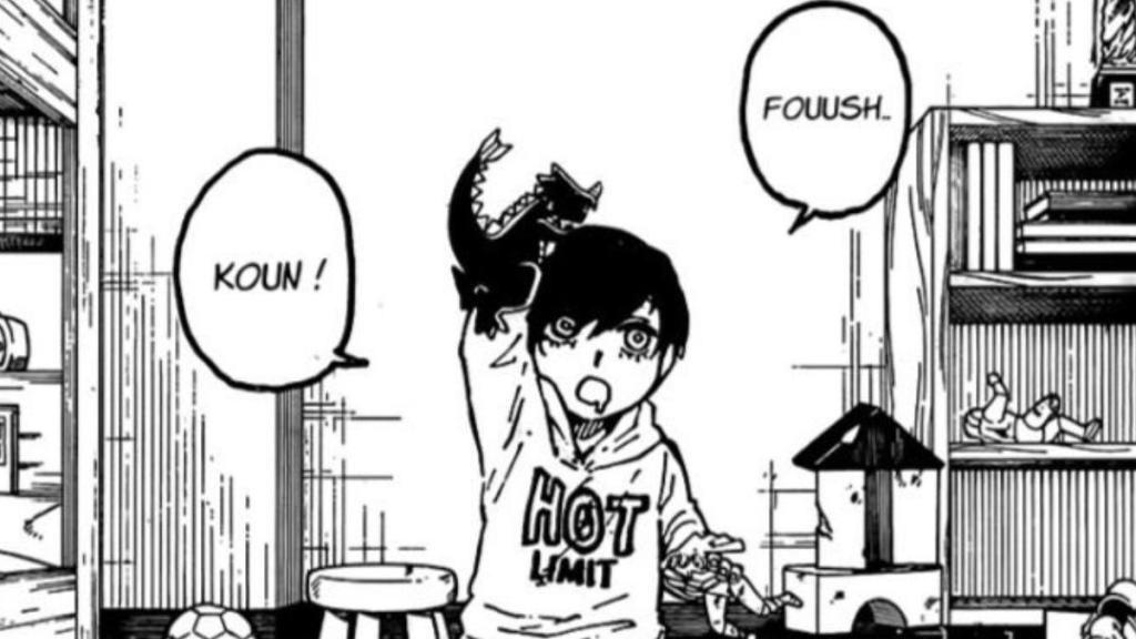 Rin Itoshi in Blue Lock manga