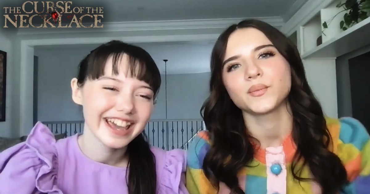 Madeleine & Violet McGraw on EPing, Playing Sisters in The Curse of the Necklace