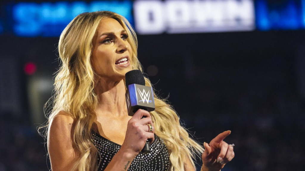 WWE Superstar Charlotte Flair on SmackDown
