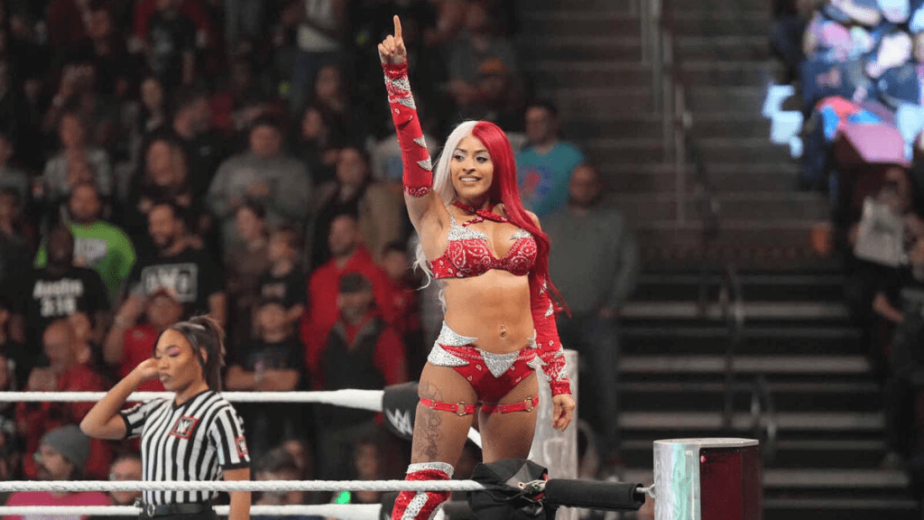 WWE Superstar Zelina Vega on RAW