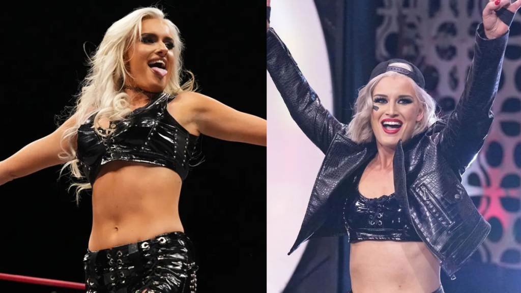 AEW star Toni Storm and Mariah May.