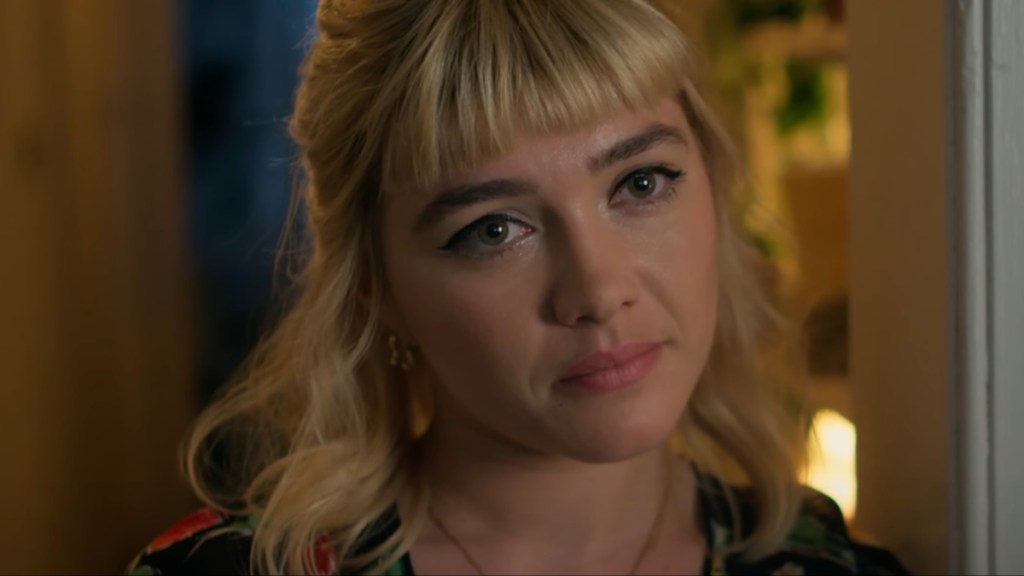 Florence Pugh Elon Musk Trump inauguration